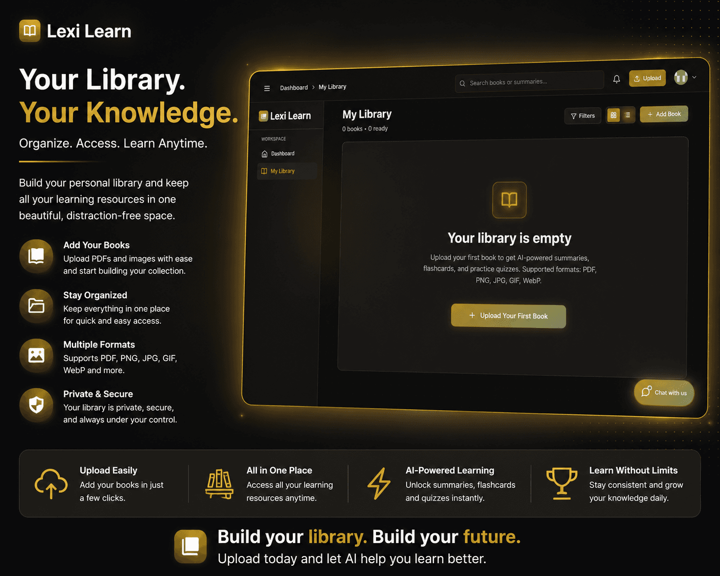 LexiLearn dashboard spotlight